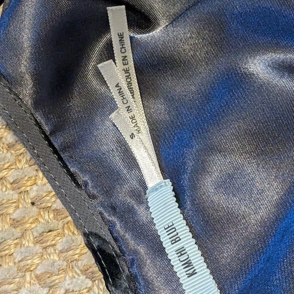 Urban Outfitters Kimchi Blue grey dress with black ink/watercolor pattern - Picture 5 of 12